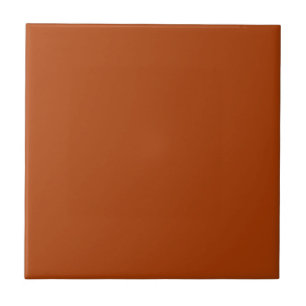 Azulejo Color sólido rojo terracota #ac3d06