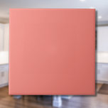 Azulejo Color sólido rosa de coral pastel | Clásica | Eleg<br><div class="desc">Color sólido rosa de coral pastel | Clásica | Elegante | Trendy | Elegante | Regalo</div>