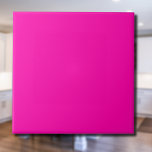 Azulejo Color sólido rosa magenta | Clásico Elegante<br><div class="desc">Color sólido rosa magenta | Clásica | Elegante | Trendy | Elegante | Regalo</div>