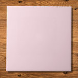 Azulejo Color sólido rosado de cerdo<br><div class="desc">Color sólido rosado de cerdo</div>