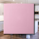 Azulejo Color sólido rosado de los bblegs | Clásico Elegan<br><div class="desc">Color sólido rosado de los bblegs | Clásica | Elegante | Trendy | Elegante | Regalo</div>