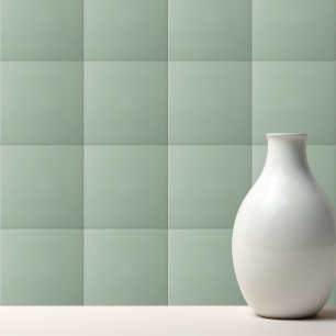 Azulejo Color sólido Sage Verde claro