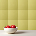 Azulejo Color sólido simple llanura Acacia amarilla<br><div class="desc">Sencillo diseño de acacia amarillo plano de color sólido.</div>