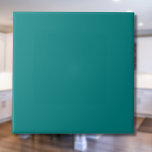 Azulejo Color sólido verde azulado | Clásica | Elegante<br><div class="desc">Color sólido verde azulado | Clásica | Elegante | Trendy | Elegante | Regalo</div>