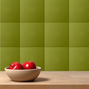 Azulejo Color sólido verde claro Pickle