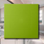 Azulejo Color sólido verde de Apple | Clásica | Elegante<br><div class="desc">Color sólido verde de Apple | Clásica | Elegante | Trendy | Elegante | Regalo</div>