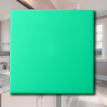 Azulejo Color sólido verde de la marea | Clásica | Elegant<br><div class="desc">Color sólido verde de la marea | Clásica | Elegante | Trendy | Elegante | Regalo</div>