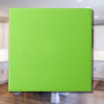 Azulejo Color sólido verde Kiwi | Clásica | Elegante<br><div class="desc">Color sólido verde Kiwi | Clásica | Elegante | Trendy | Elegante | Regalo</div>