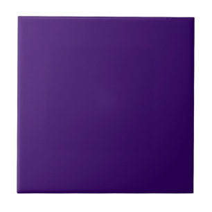 Azulejo Color sólido violeta profundo