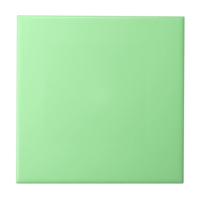 Azulejo color verde claro (Frente)