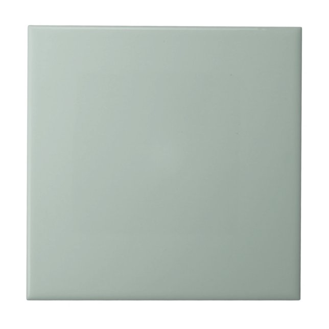 Azulejo Color verde eucalipto apagado (Frente)