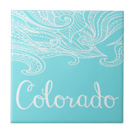 Azulejo Colorado Boho