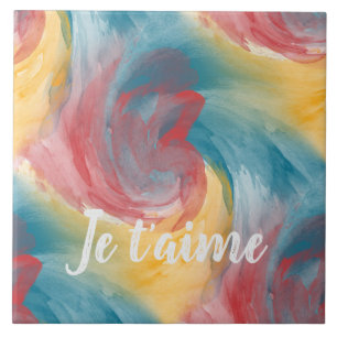 Azulejo Colores audaces de tinte y colores páinteros acuar