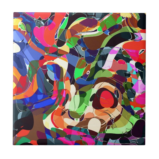 Azulejo Colores mashup (Frente)