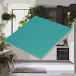 Azulejo Colores modernos - Cubierta cerámica Verde azulada<br><div class="desc">Eleva tu experiencia de regalo con nuestra cerámica en verde azulado rico, la base perfecta para presentar tus regalos envueltos. Utilícelos como galletas elegantes y prácticas para tomar bebidas o como piezas de exhibición elegantes para exhibir tus tesoros envueltos. Las baldosas de cerámica de colores sólidos le dan un toque...</div>