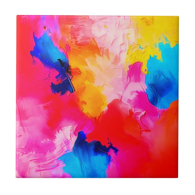 Azulejo colorful  artistic patches  (Frente)