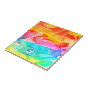 Azulejo Colorida pintura líquida Tile cerámico