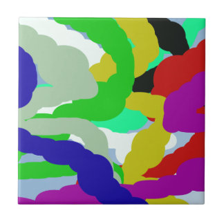 Azulejo colorido diseño abstracto 64329