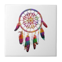 Colorido indio americano Dreamcatcher
