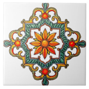 Azulejo Colorido, marroquí,mosaico,