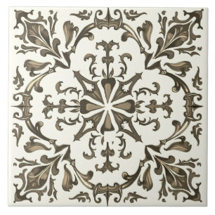Azulejo Colorido, mediterráneo, mosaico, marroquí, verde,