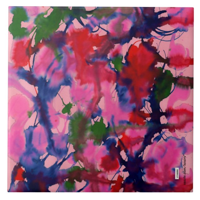 Azulejo Colorido mosaico cerámico (Frente)