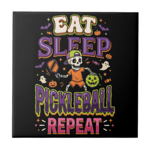 Azulejo Come Repite Pickleball Duerme Repite Pickleball