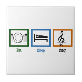 Azulejo Comer Sleep Sing