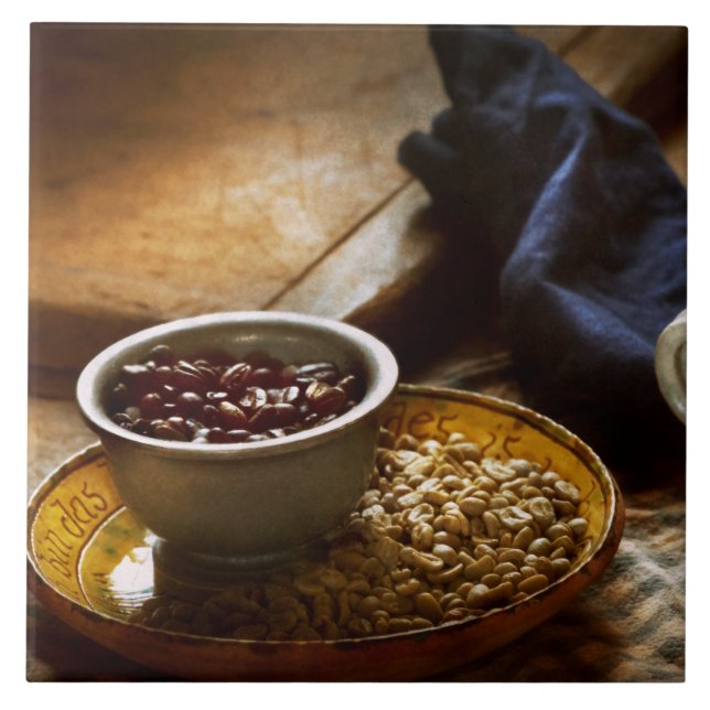 Azulejo Comida - Café - Fresco asado (Frente)