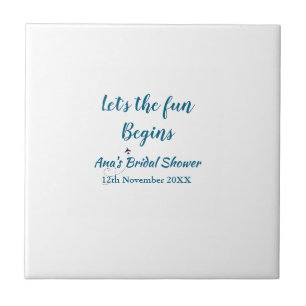 Azulejo comienza la aventura despedida de soltera agregar 