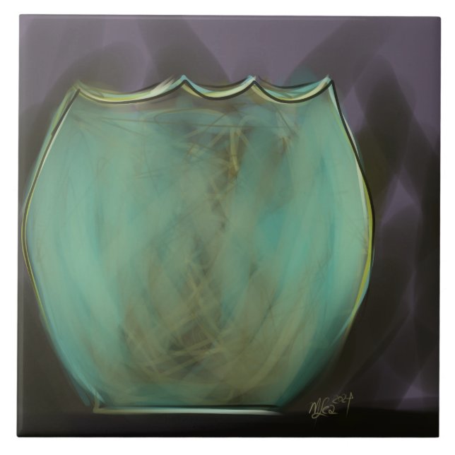 Azulejo Comisiones abiertas para arte original pintado por (Frente)