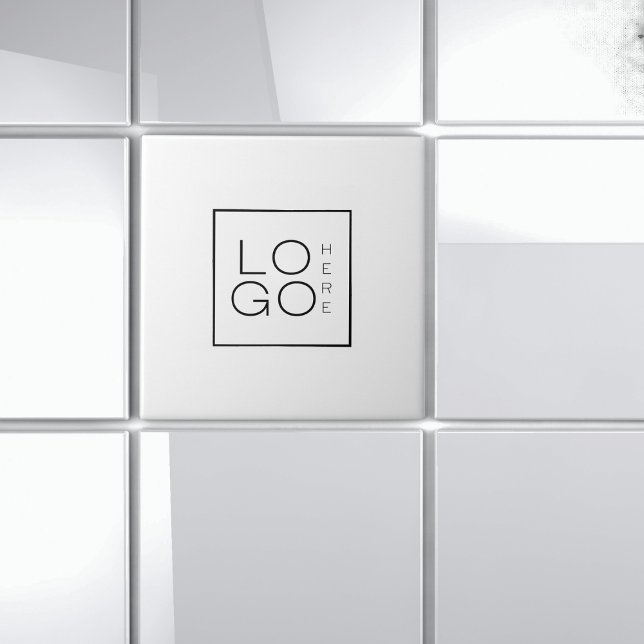 Azulejo Compañía de marca con logotipo comercial de Person (Subido por el creador)