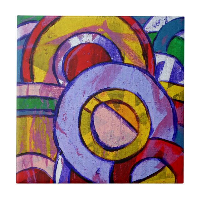 Azulejo Composición #19 de Michael Moffa (Frente)