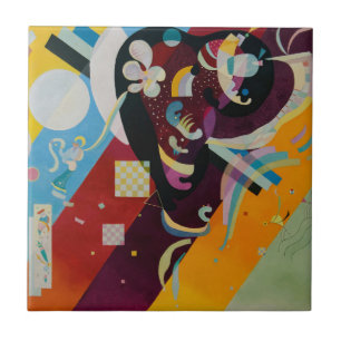Azulejo Composición 9 de Wassily Kandinsky Pintura abstrac