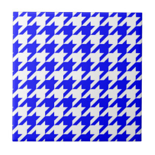 Azulejo Comprobación de la galga azul y blanca
