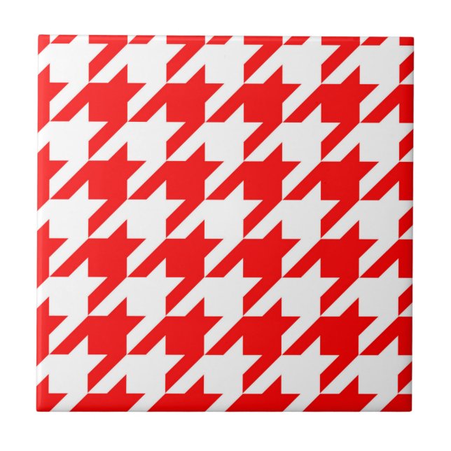 Azulejo Comprobación de la galga roja y blanca (Frente)