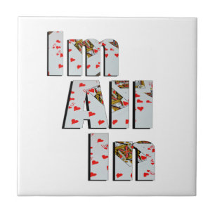 Azulejo Comprometido: Todo Apostado En El Poker