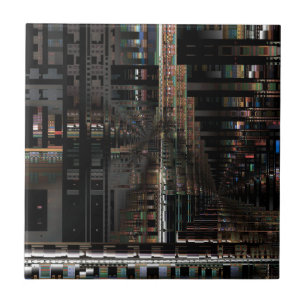 Azulejo Computadora electrónica de la placa del circuito d