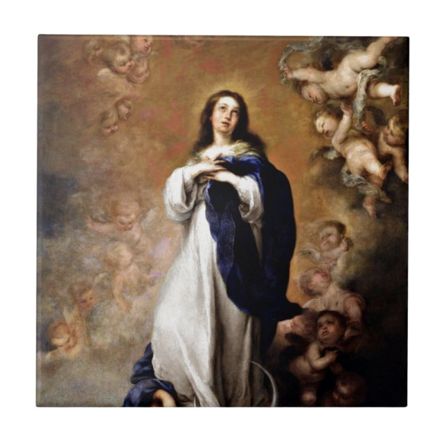 Azulejo Concepción inmaculada (Frente)