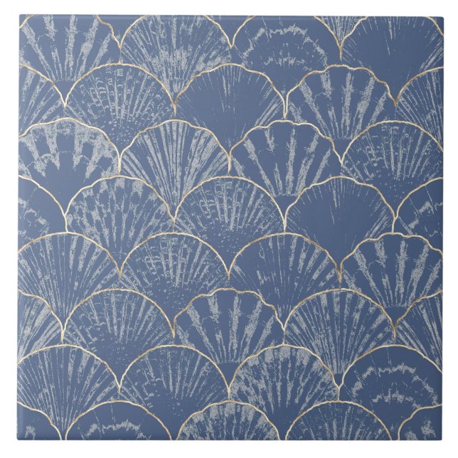 Azulejo Concha Art Deco Costera (Frente)