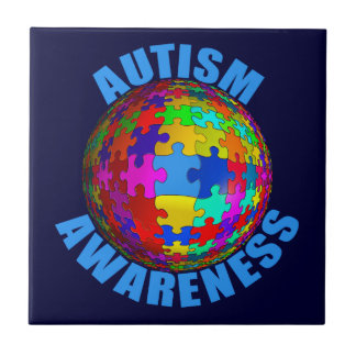 Azulejo Conciencia del autismo del mundo