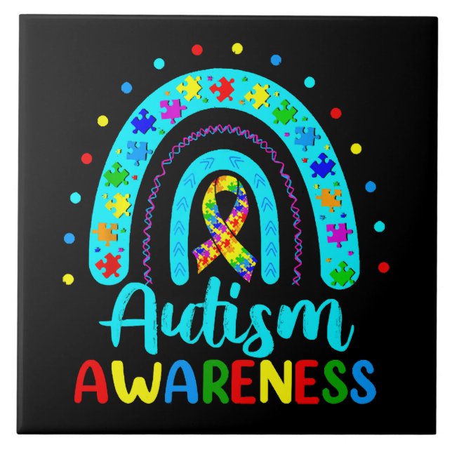 Azulejo Concienciación sobre el autismo (Frente)