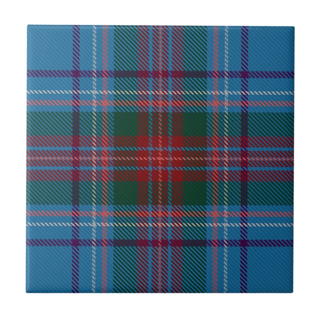 Azulejo Condado de Louth Irish Tartan (Frente)