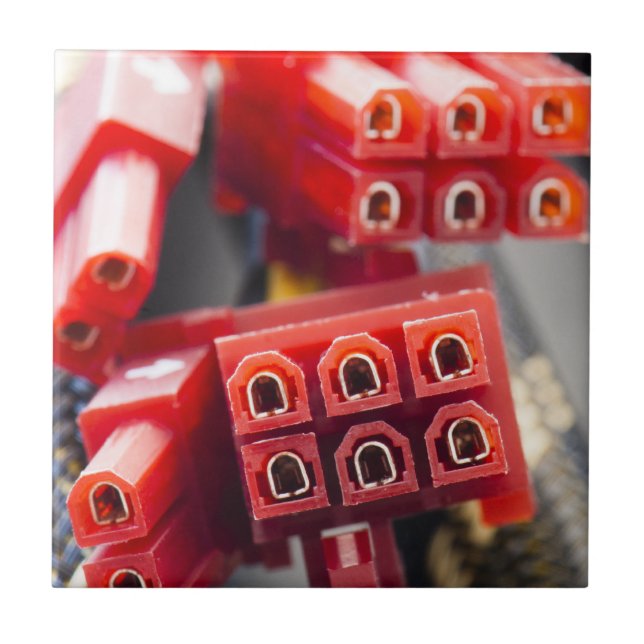 Azulejo Conector de cable de PC (Frente)