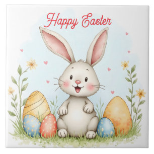 Azulejo Conejito de Pascua y huevos Colección de moda