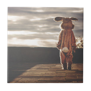 Azulejo conejito grunge