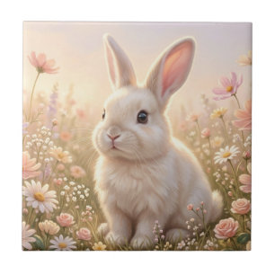 Azulejo Conejo Blanco
