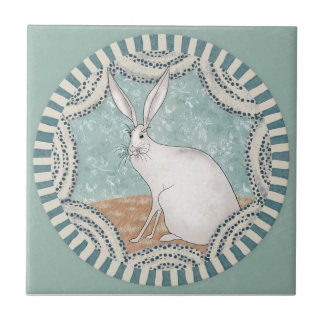 Azulejo Conejo Caprichoso Azul Terracota Aqua Verde Azul C