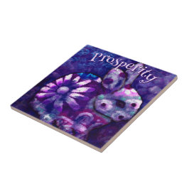 Azulejo Conejo de Floral Caprichoso Personalizado