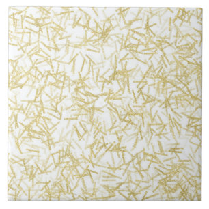 Azulejo Confeti Dorado Abstracto